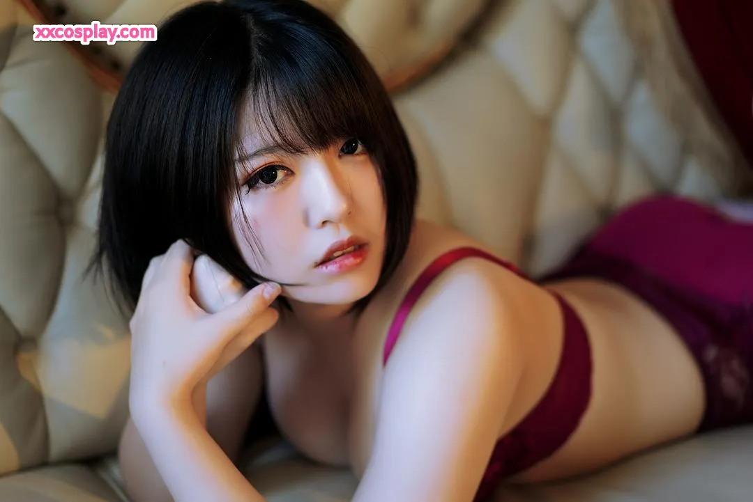 Banbanzi: Crimson Lace Lingerie